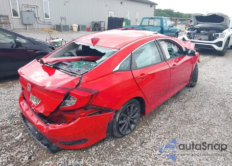 2020 Honda Civic Ex from USA, damaged, VIN 2HGFC1F31LH680419